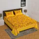 Yellow__Jaipuri bedsheet